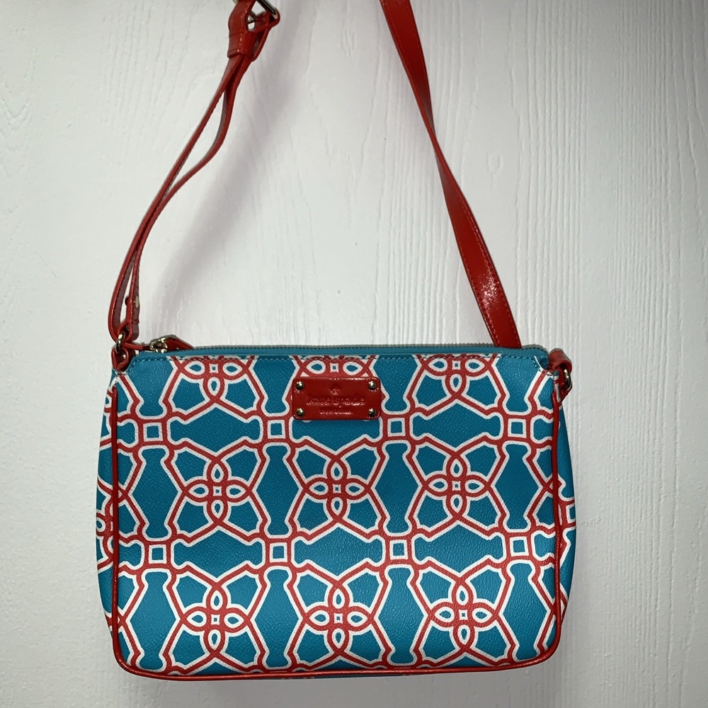 Kate Spade Imani Purse Crossbody Women's Handbag Leather‎ North Africa Moroccan